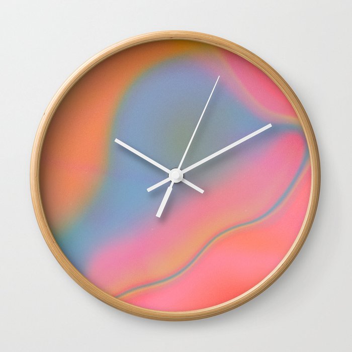 Frosted Milky Way Wall Clock