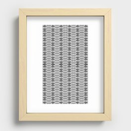 Picture of a hand-made sketch pattern #3 Recessed Framed Print
