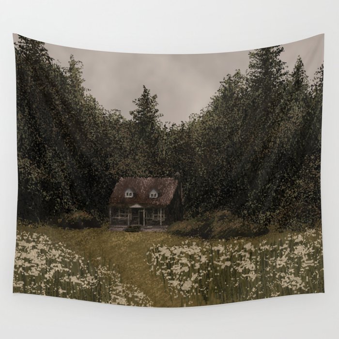 cozy cottage Wall Tapestry