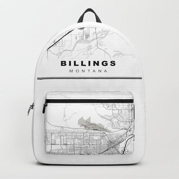 Billings Map Backpack