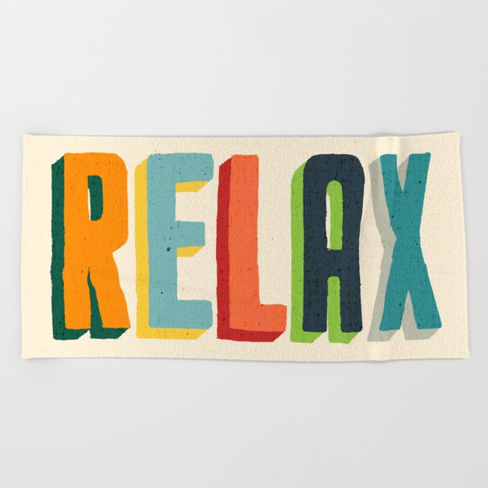 Relax Beach Towel