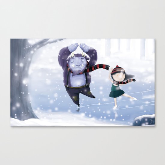 Dancing for the summer Canvas Print