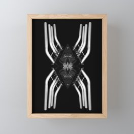 Ghost Motor Spider Framed Mini Art Print