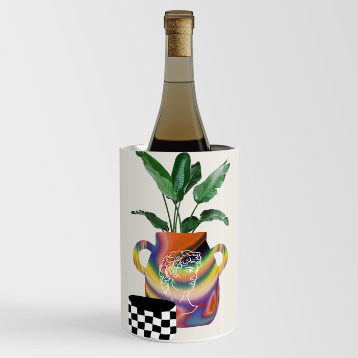 A house plant / Still life Wine Chiller