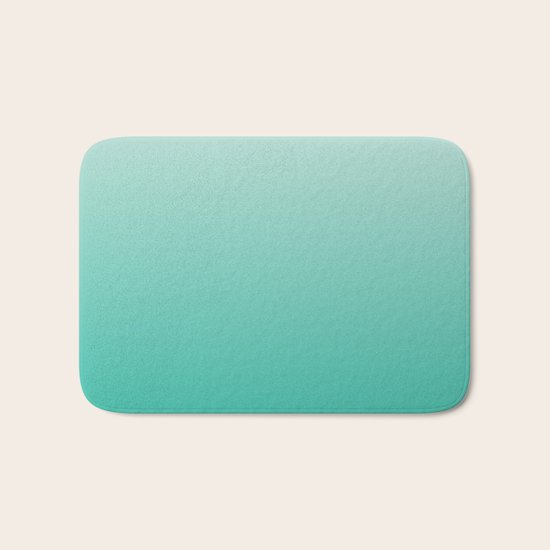 Mint Ombre Bath Mat