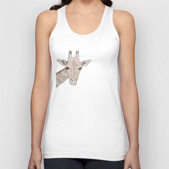 Giraffe Unisex Tank Top