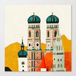 travel europe germany munich Canvas Print