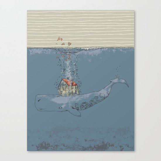 Ocean Home Canvas Print