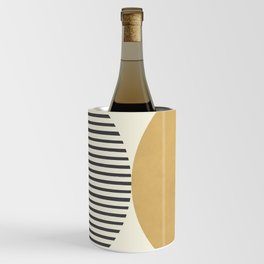 Semicircle Stripes - Gold Wine Chiller