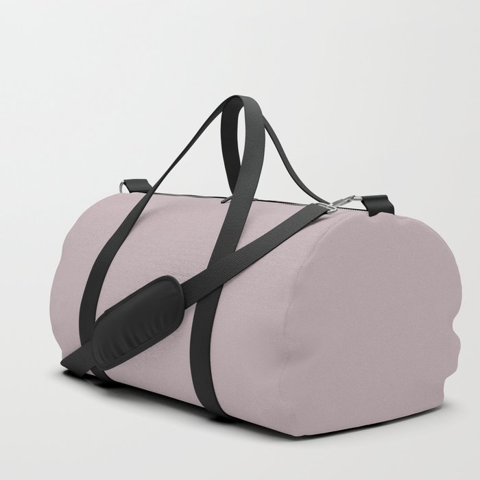 Pale Purple Solid Color - Patternless Pairs Pantone 2022 Popular Color Burnished Lilac 15-1905 Duffle Bag