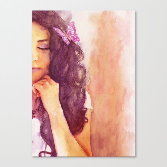 A part of me Canvas Print