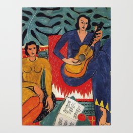 The Music (La Musique) 1939 By Henri Matisse Poster