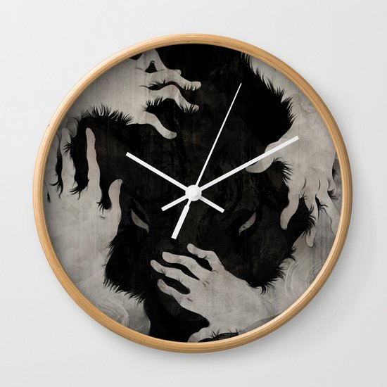 Wild Dog Wall Clock