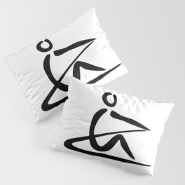 Rowing Logo 1 Pillow Sham