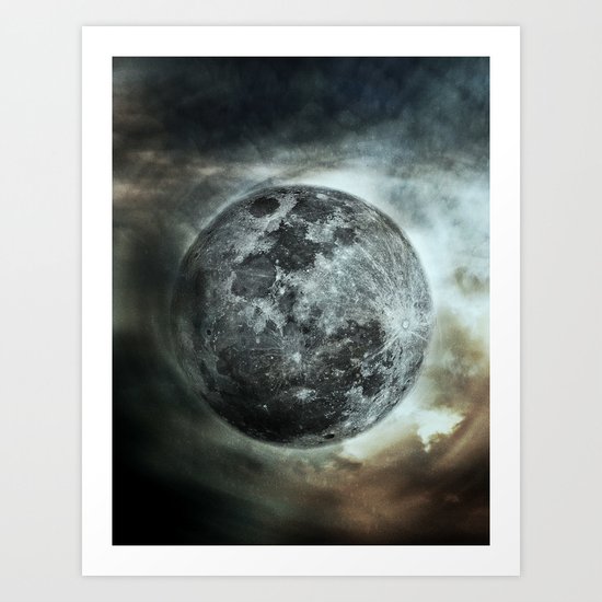 Moon Art Print
