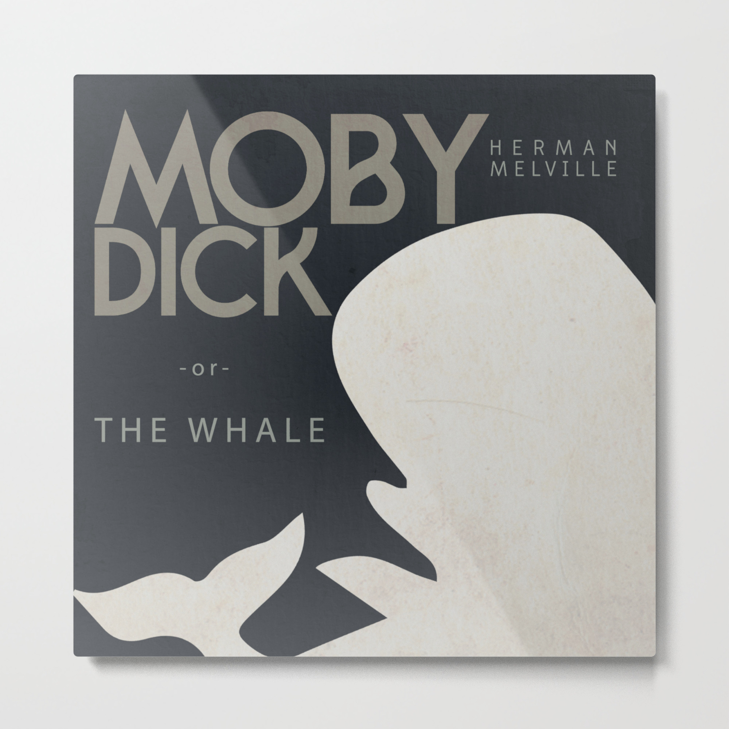 Dollhouse Miniature Moby Dick Book by Herman Melville Printed Pages TIN2006 
