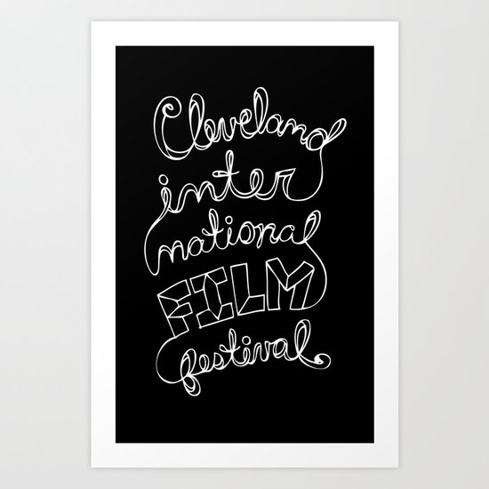 Scripted Art Print