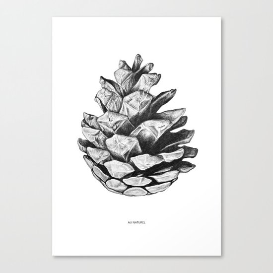 Au Naturel Canvas Print