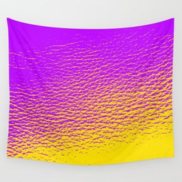 Purple Yellow Gradient Wall Tapestry