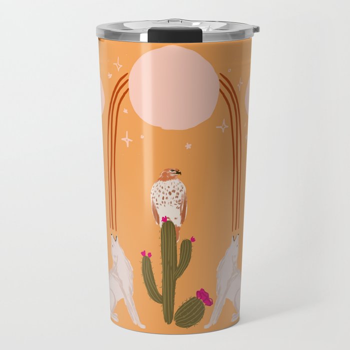 howl at the moon Travel Mug