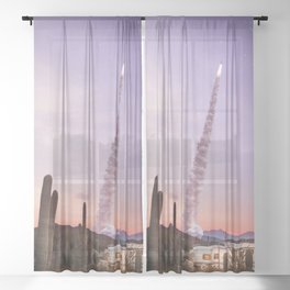 Rocket Desert Sheer Curtain