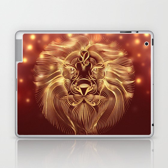 Astrology Horoscope Leo Zodiac Laptop & iPad Skin