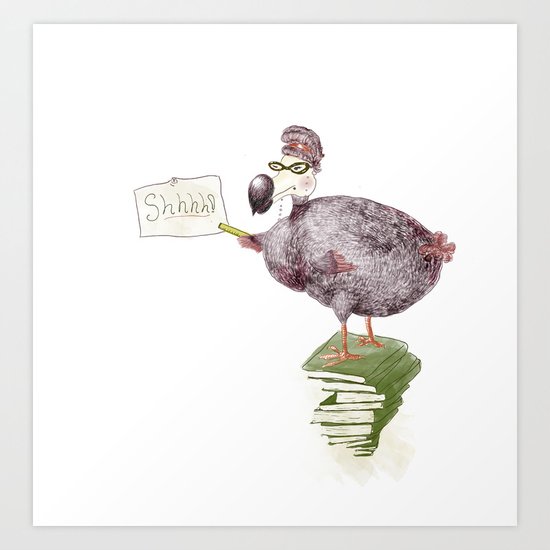 Hush Art Print