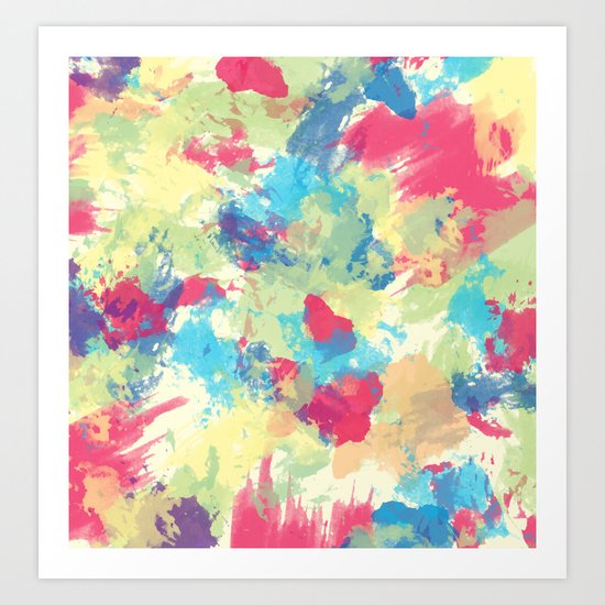 Abstract Painting Art Print