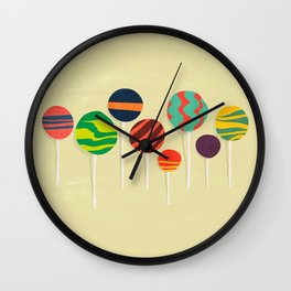 Sweet lollipop Wall Clock