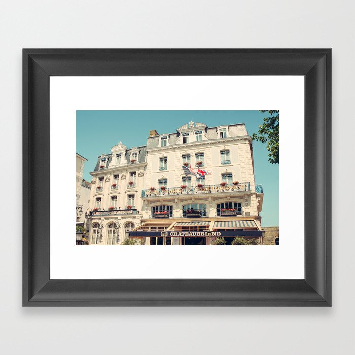 Le Chateaubriand Framed Art Print