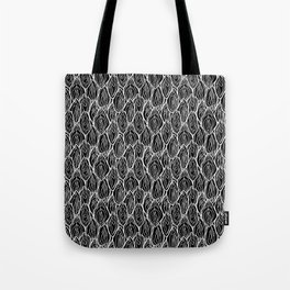 Vagina - Rama, Black with white outlines Tote Bag