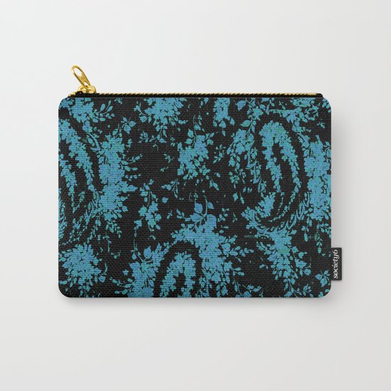 denim paisley Carry-All Pouch