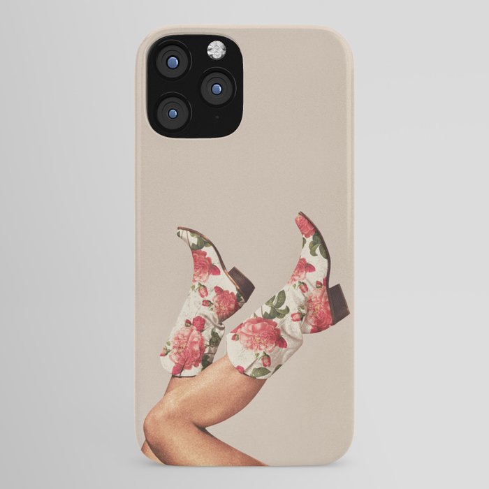 These Boots - Floral iPhone Case