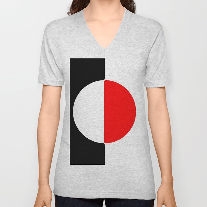 Circle and abstraction 70 V Neck T Shirt