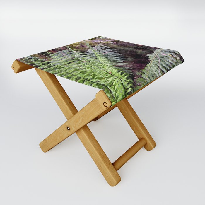 Rainforest Watercolour Folding Stool