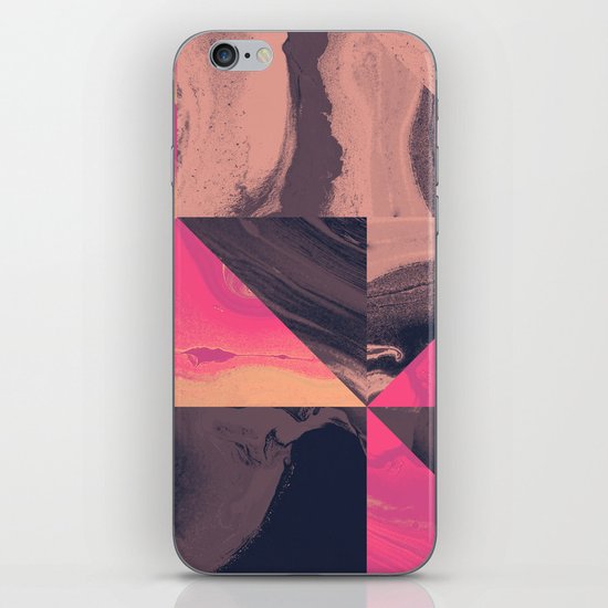 Triangular Magma iPhone & iPod Skin