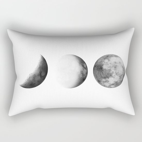 MOON GAZING Rectangular Pillow