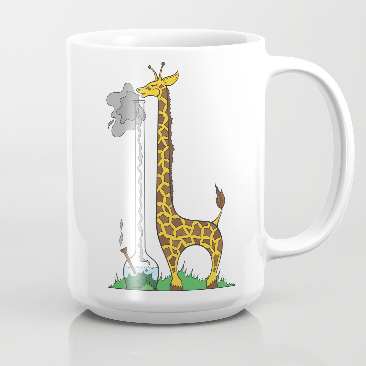 Long Long Giraffe Bong Coffee Mug By Cuteanimalsdoingdrugs Society6 I can tell you're lying. long long giraffe bong coffee mug by cuteanimalsdoingdrugs