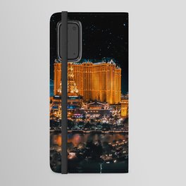 Las Vegas, Nevada, Lit Up Android Wallet Case
