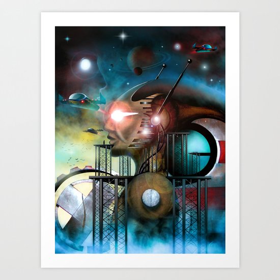 Titan Art Print