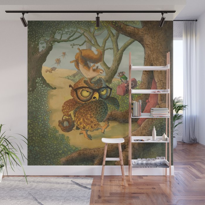 Ode To Beatrix Potter Wall Mural