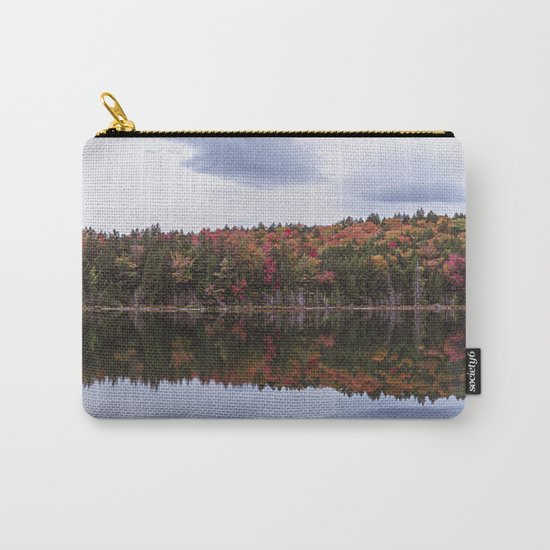 Autumn reflection Panorama Carry-All Pouch
