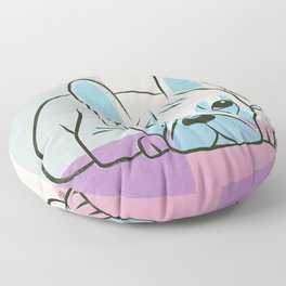 Frenchie riso Floor Pillow