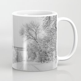 Winter, Missouri River, North Dakota Coffee Mug | Northdakota, Missouririver, Photo, Winter 