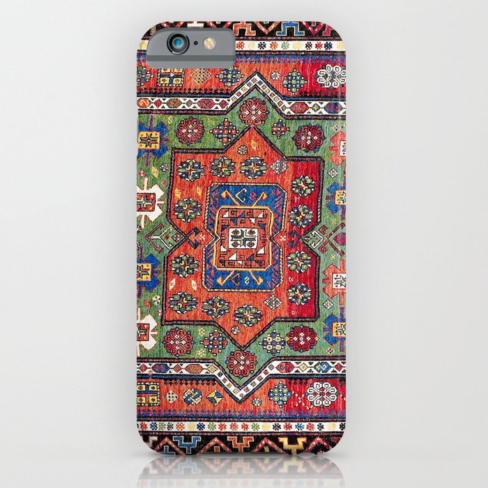 Kuba Sumakh East Caucasus Antique Rug Print iPhone Case