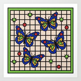 Butterflies Art Print