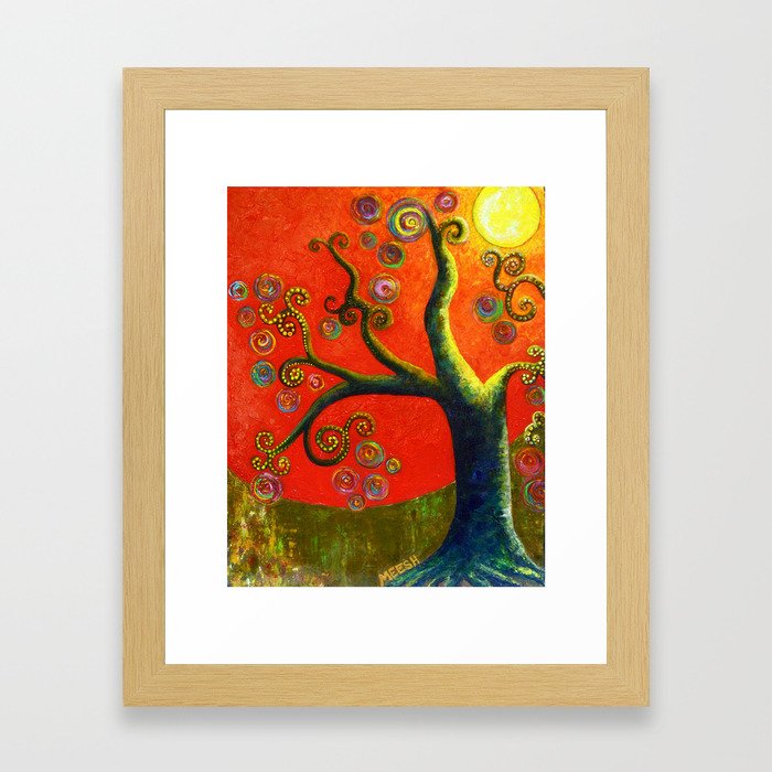 Tree Spirits Framed Art Print