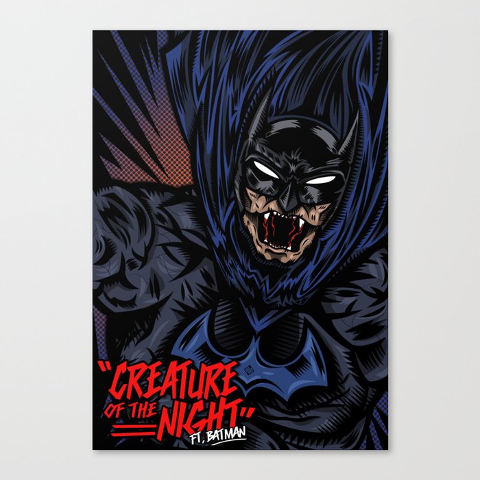 Creature of the Night Canvas Print