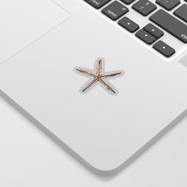Blonde starfish Sticker