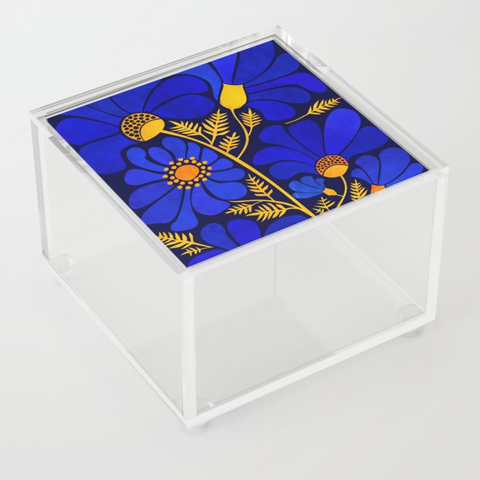 Wildflower Garden Acrylic Box